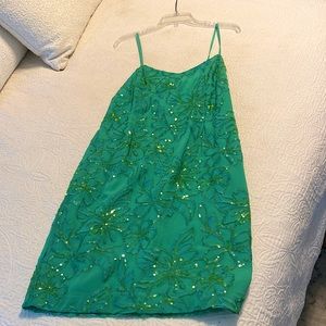 Lilly Pulitzer Size 6 Green Sequin Dress